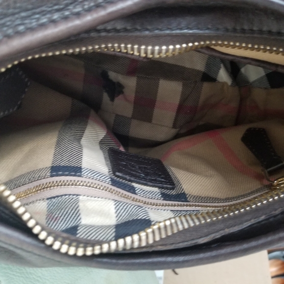 Vintage Burberry leather shoulder bag - Picture 9 of 12